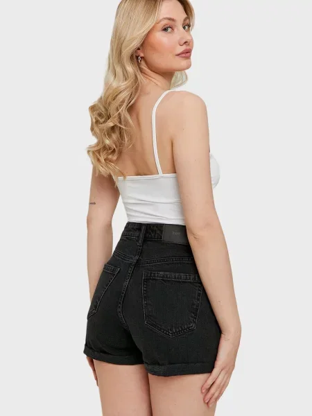 Джинсовые шорты Tally Weijl черные