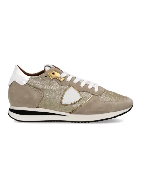 Buty do biegania Philippe Model skórzane do biegania beżowe