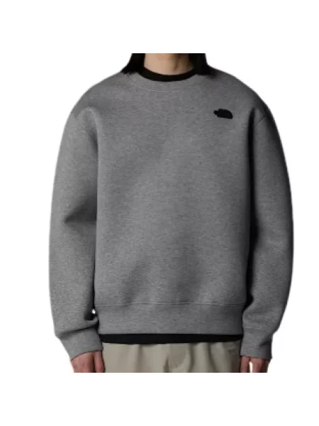The North Face bluza Crew Neck Sweatshirt szara