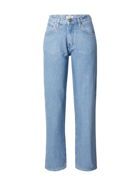 Straight fit džíny Wrangler modré