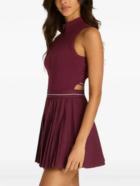 Plisuotas kostiumas klostuota suknelė Wilson violetinė