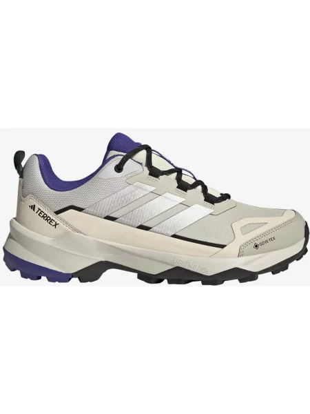 Buty do biegania adidas Terrex Skychaser GORE-TEX beżowy czarny fioletowy białe