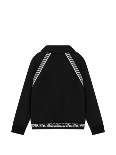 Bluza rozpinana dziecięca Versace czarna