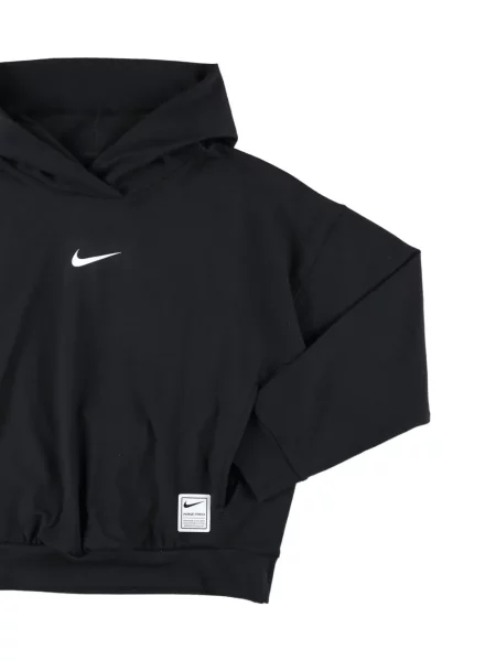 Bluza z kapturem dziecięca Nike czarna