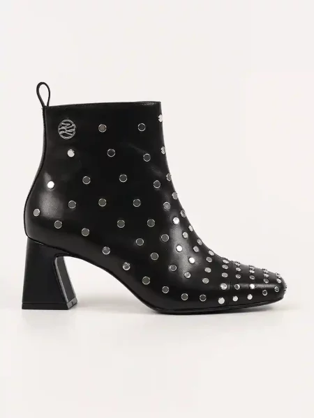 Karl Lagerfeld De piele botine cu BEATA negru