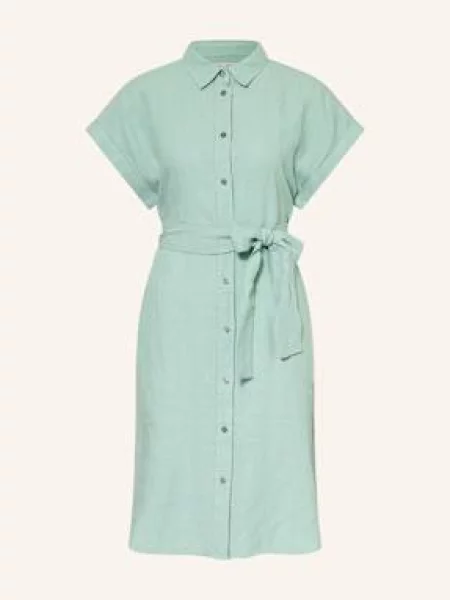 Marc O'polo Sukienka Koszulowa Z Lnu gruen