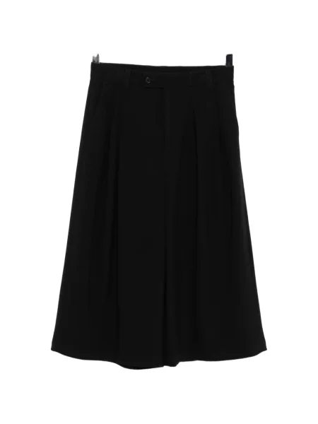 Asymetrické zkrácené kalhoty Songzio černé