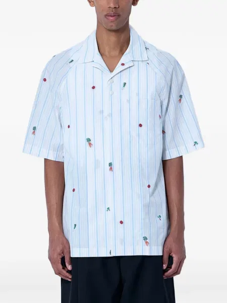 Tricou polo Jacquemus albastru