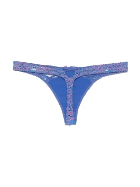 Stringi Agent Provocateur niebieskie