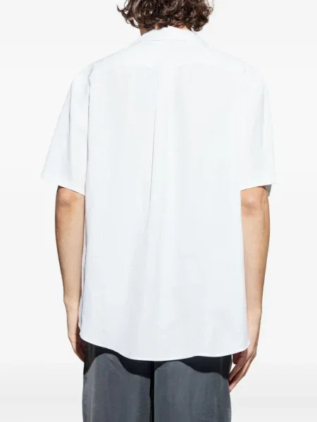 Cămașă Giorgio Armani scurtă alb