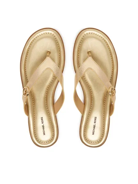 Chiloți tanga Michael Michael Kors auriu