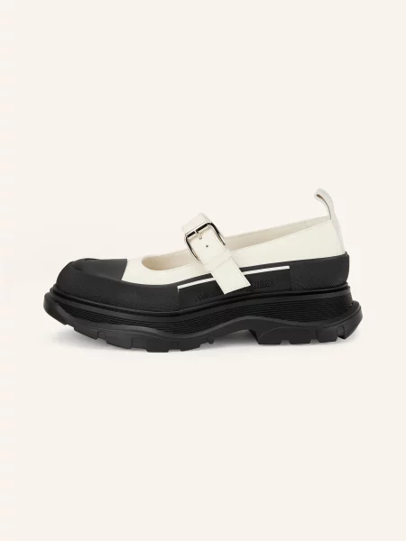 Mcqueen Baleriny Mary Jane schwarz czarne