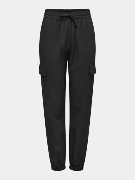 ONLY Pantaloni trening Caro Cargo Fit negru