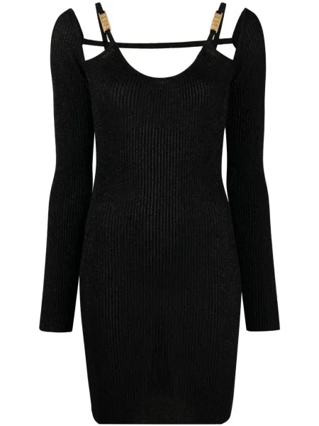 Rochie Gcds tricotate de costum negru