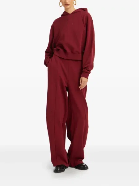 Pantaloni Rotate Birger Christensen roșu