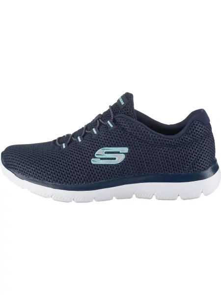 Sneakerși Skechers albastru