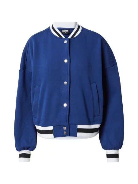 Urban Classics Mikina nebeská modř / černá bílá