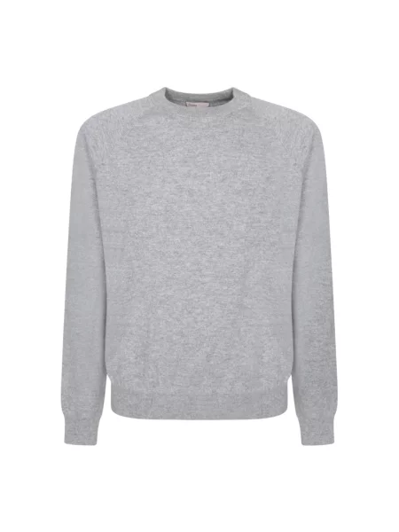 Sweter Herno z kaszmiru szary