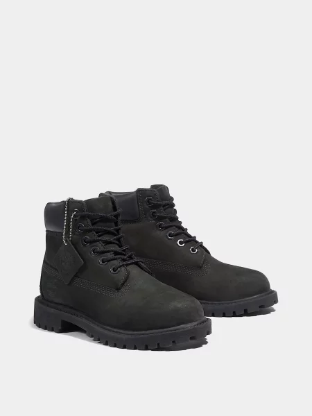 Детские ботинки Timberland черные