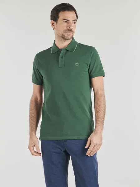 Tricou grafic Timberland cu imagine verde