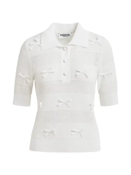 Polo Essentiel Antwerp cu funde alb