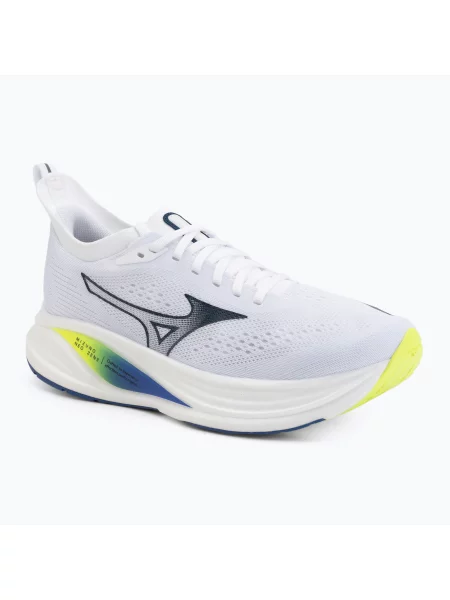 Мъжки обувки за бягане Mizuno Neo Zen 2 white/estate blue/lightning yellow бяло