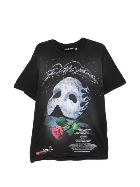 Grafický tričko Hellstar černé