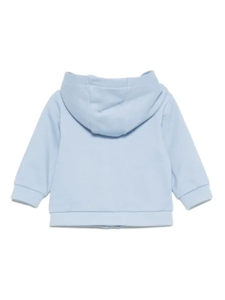 Bluza z kapturem dziecięca Fendi niebieska
