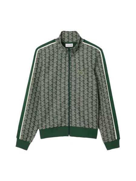 Bluza rozpinana Lacoste zielona