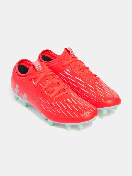 Gyerek bokacsizma Under Armour piros