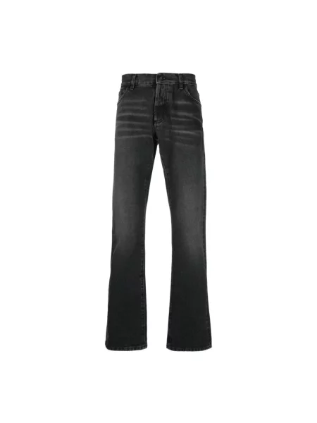 Jeansy Marcelo Burlon County Of Milan z kamieniami czarne