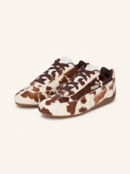 Puma Tenisky Speedcat Cow tmavě / krémová hnědá
