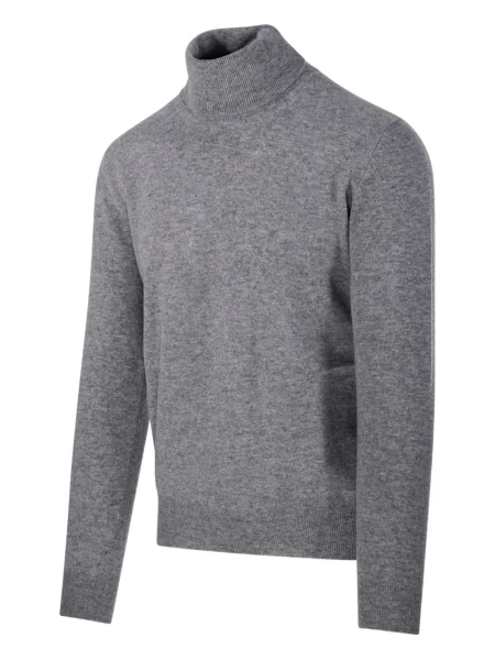 Sweter Altea wełniany szary