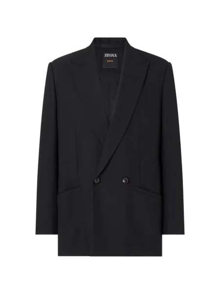 Geacă Zegna de lână negru