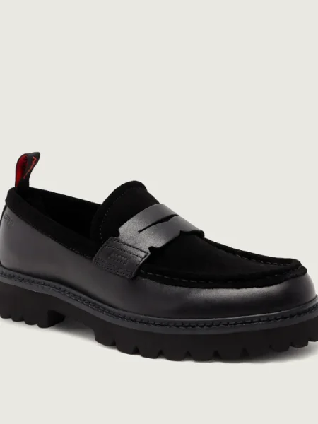 Pantofi Hugo din piele negru