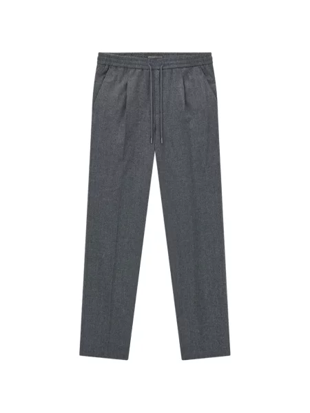 Pantaloni Boggi Milano de flanelă gri