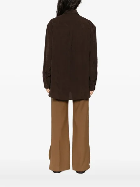 Cămașă Studio Nicholson maro