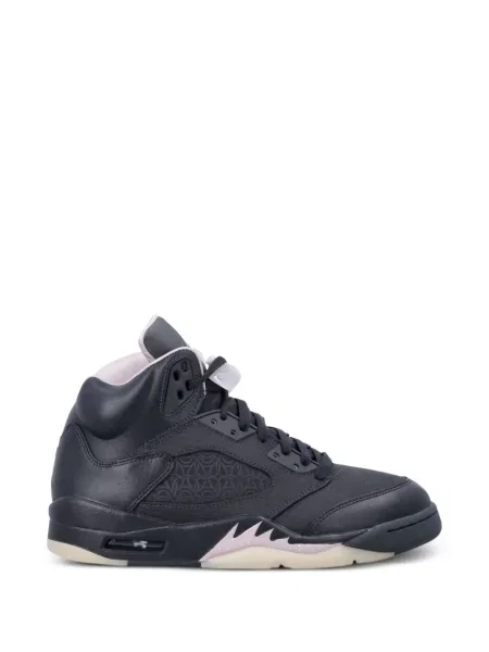 Велурени маратонки Nike Air Jordan черно