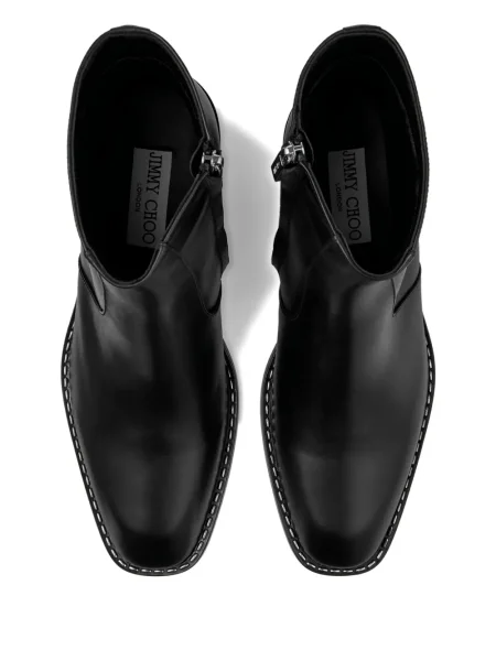 Botine Jimmy Choo din piele negru