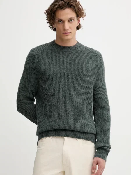 Marc O'Polo pulover din amestec de lână verde