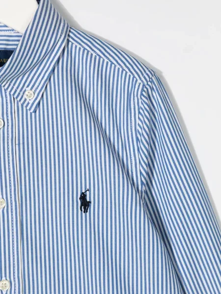 Cămașă copii Polo Ralph Lauren albastru
