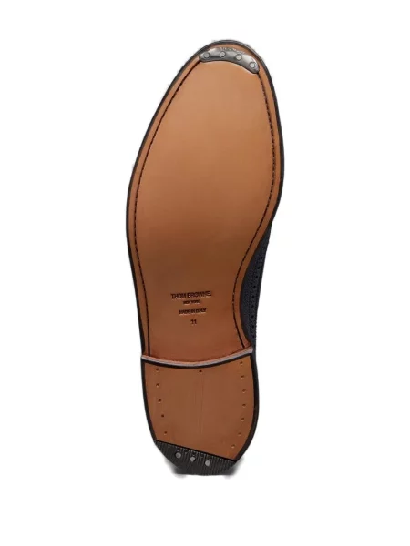 Oxford Thom Browne din piele negru