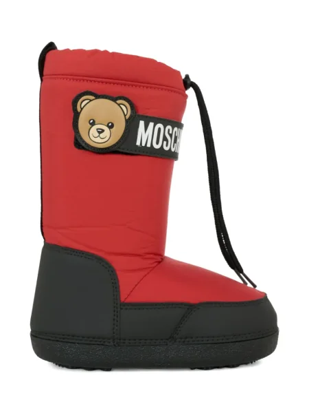 Botki dziecięce Moschino czerwone