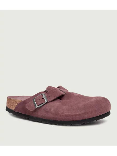 Birkenstock Mules încălțăminte Boston | piele întoarsă