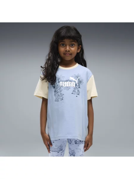 Dziecięca koszulka o luźnym kroju PUMA x DORA THE EXPLORER Graphic Akcesoria niebieski