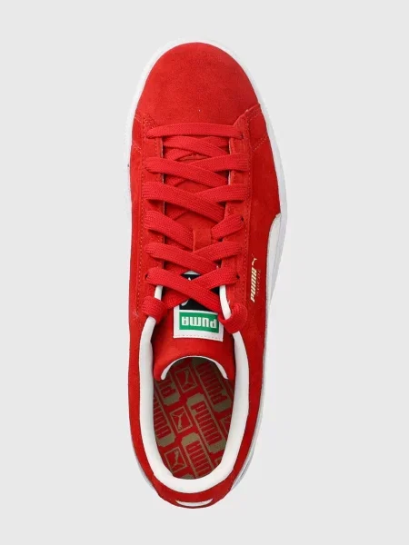 Puma velúr sportcipő Suede Classic piros