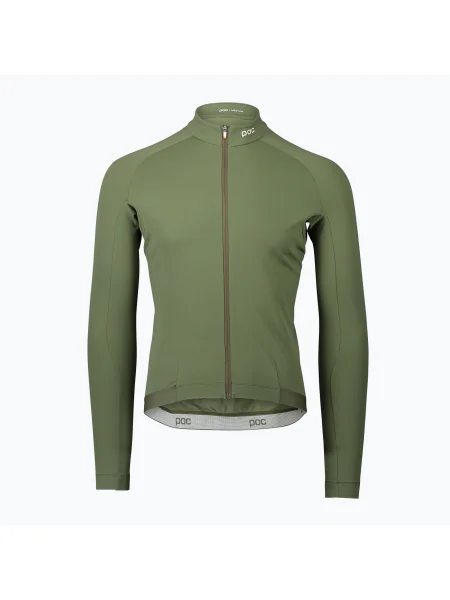 Tricou sport Poc cu mâneci lungi din jerseu verde