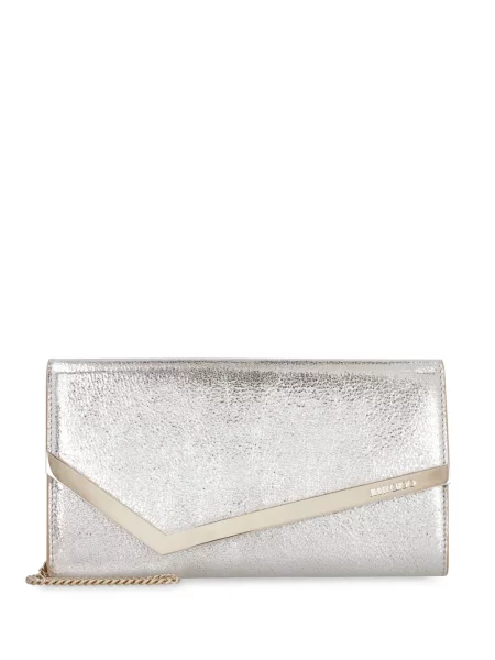 Geantă plic Jimmy Choo din piele