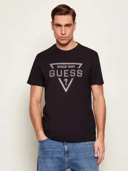 Guess Tricou negru