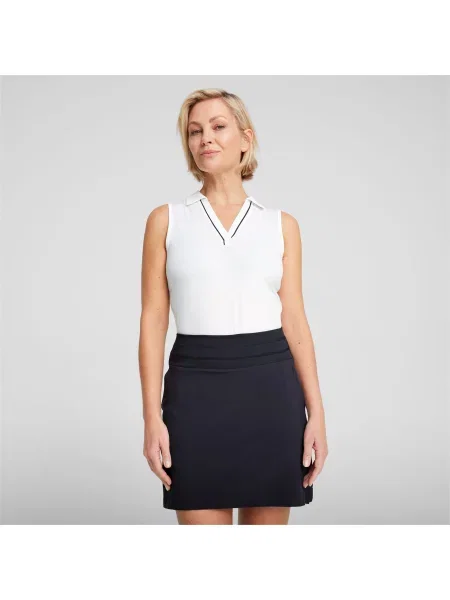 Golfowa koszulka polo CLOUDSPUN z lamówką białe